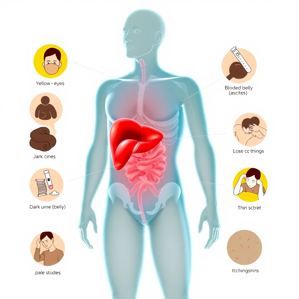 7 signes qui montrent que votre foie est malade