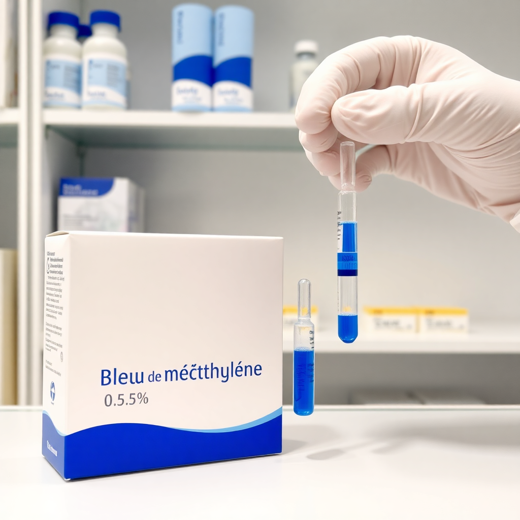 bleu de méthylène pharmacie