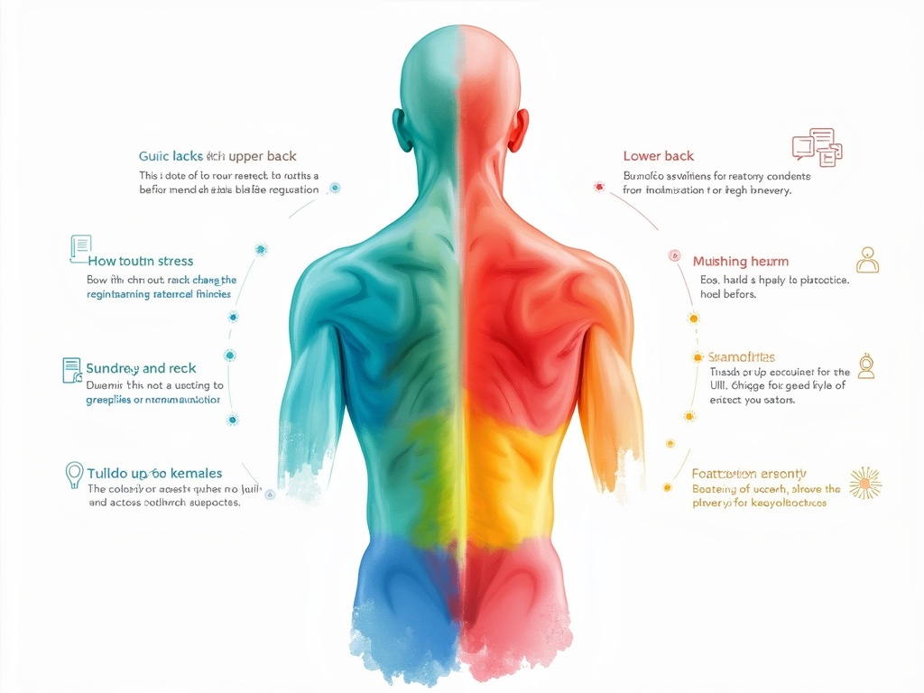 carte émotionnelle du dos