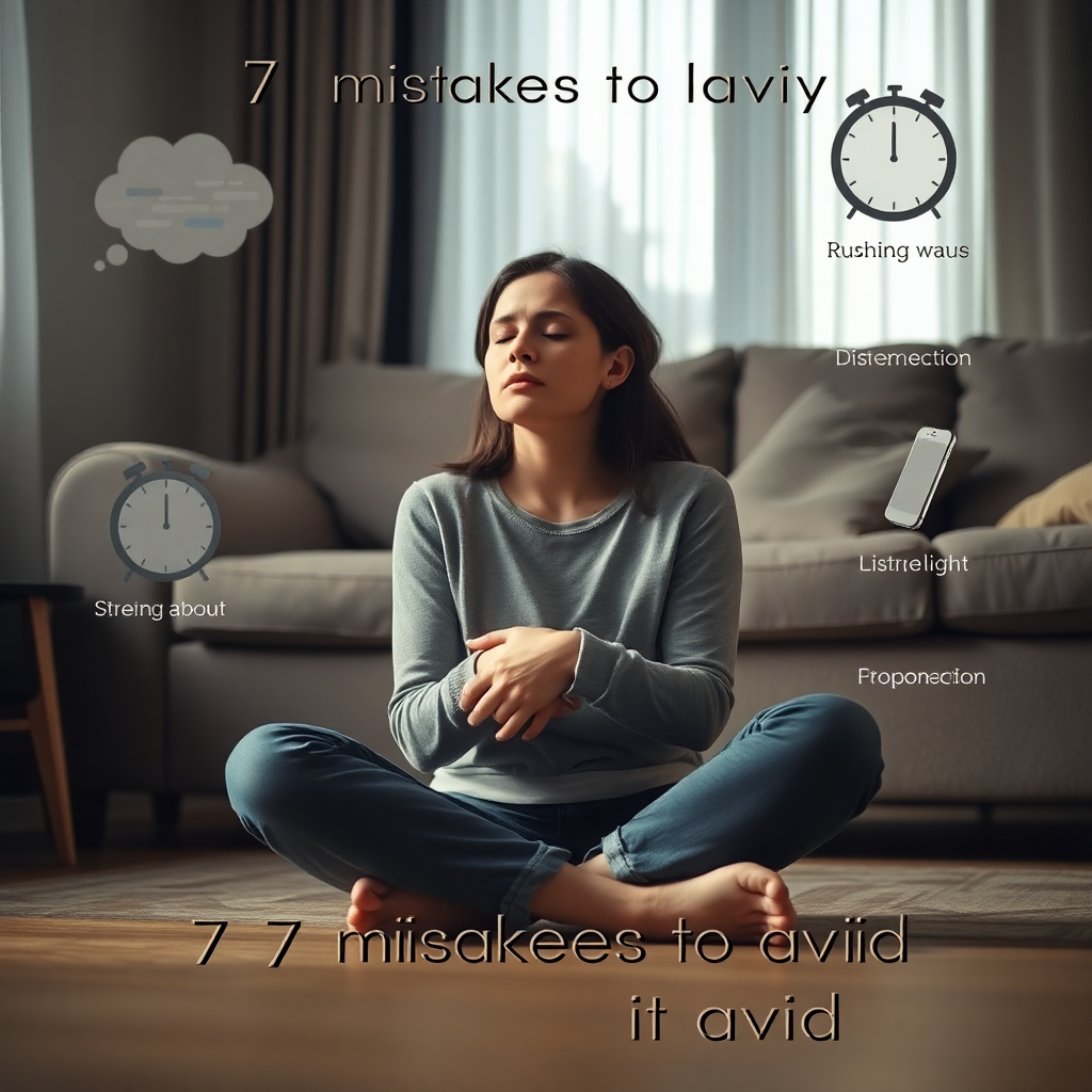 crises d'angoisses les 7 erreurs à éviter