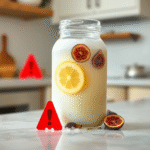 kéfir de fruit danger