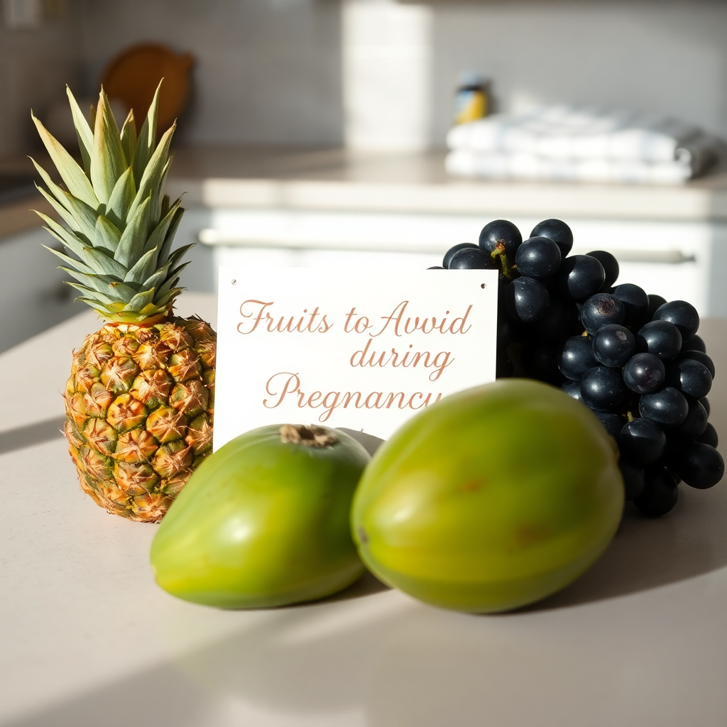 les 3 fruits à éviter pendant la grossesse